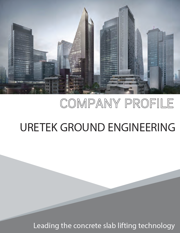 Uretek Company Profile PU ENGLISH version brochure banner