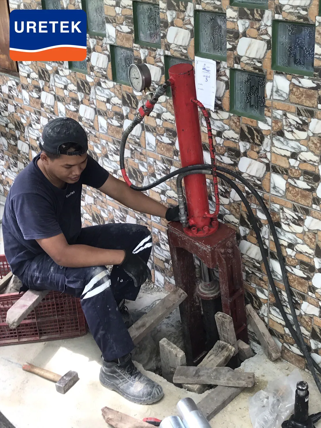 House Underpinning in Nakhon Pathom with Micropiles — 3