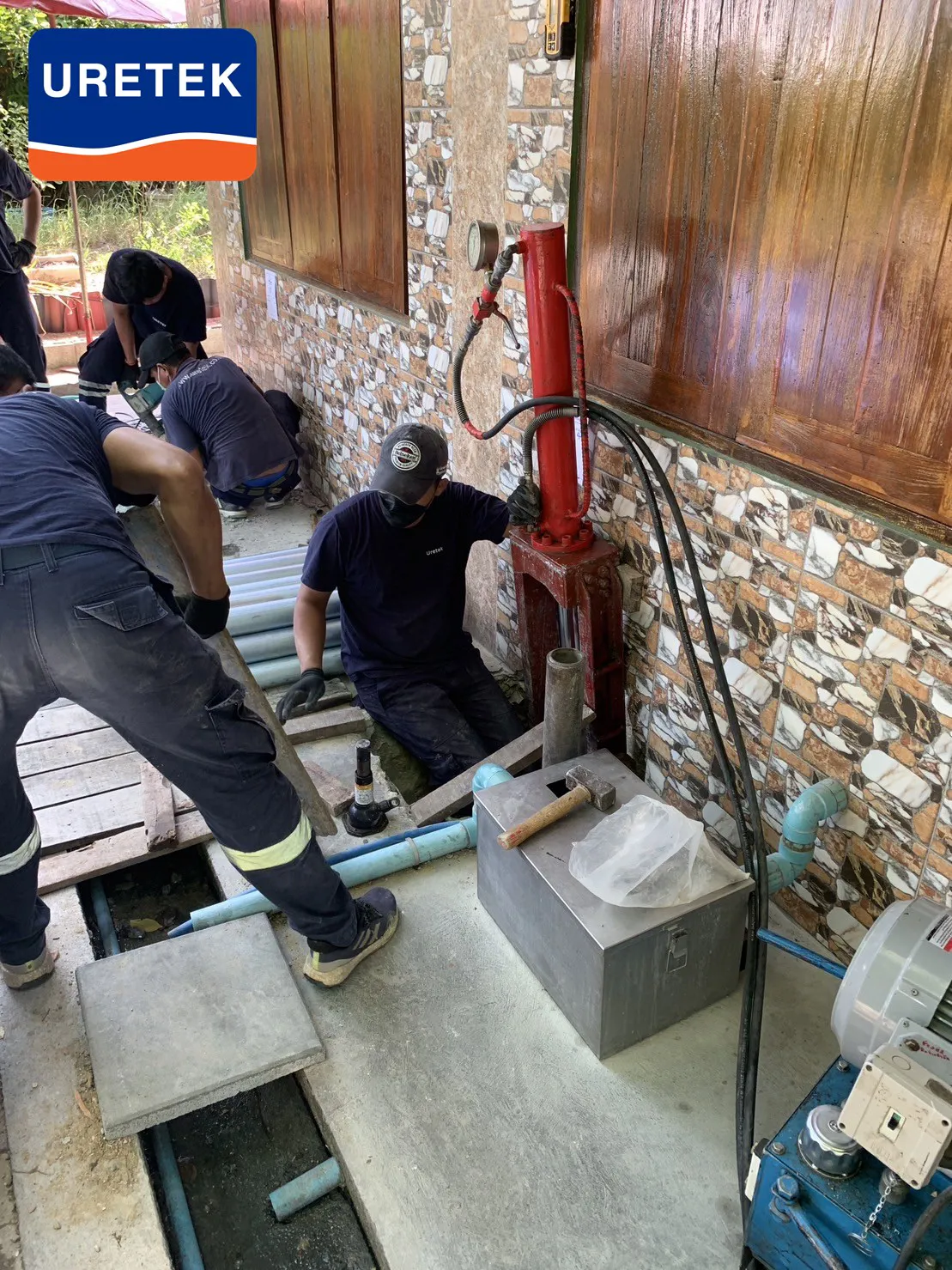 House Underpinning in Nakhon Pathom with Micropiles — 6