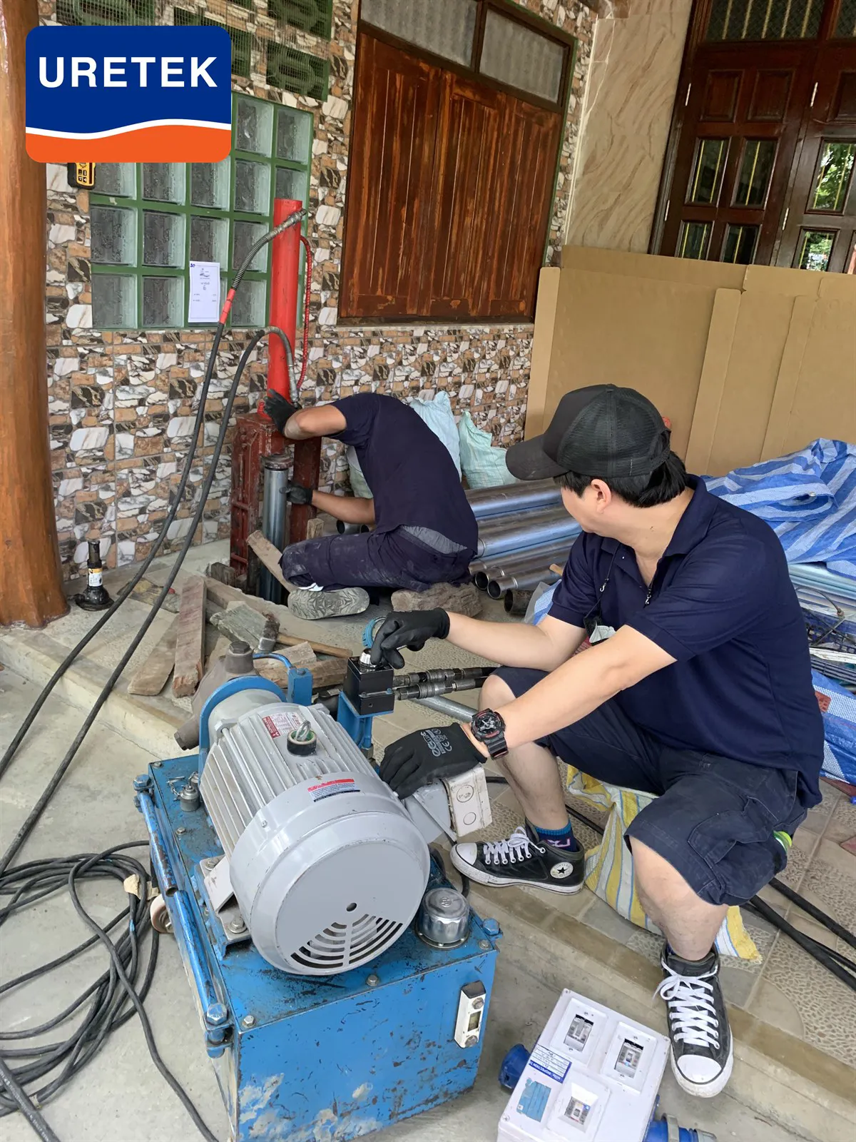 House Underpinning in Nakhon Pathom with Micropiles — 7