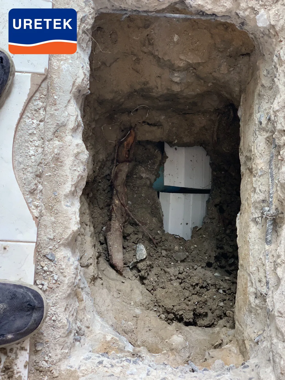 House & Surrounding Slab Settlement, Prachachuen — Precision Micropile Re-Leveling — 9