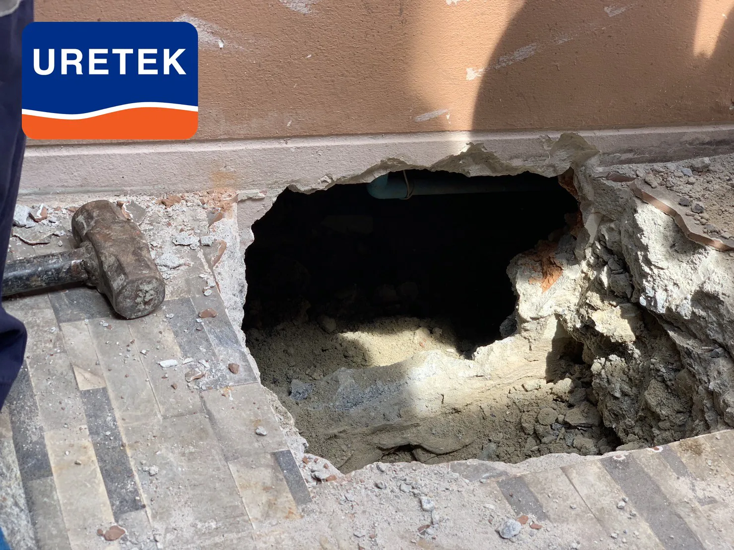 Severely Settled Home, Phetkasem — Full Micropile Underpinning — 5