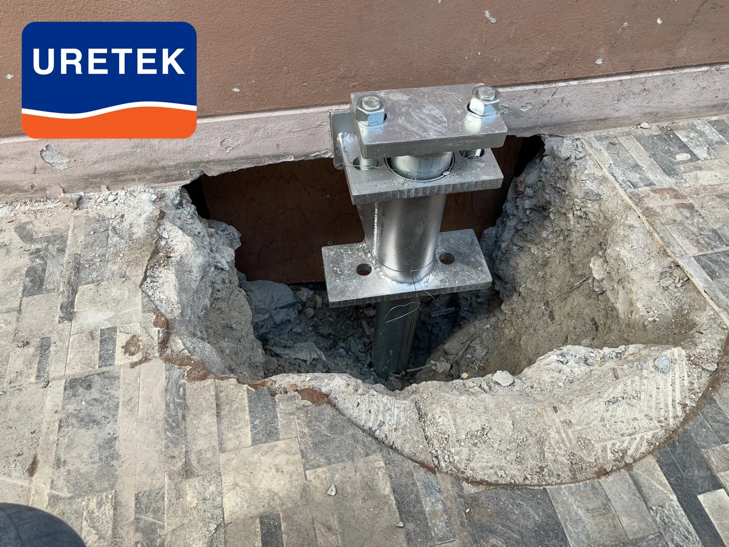 Severely Settled Home, Phetkasem — Full Micropile Underpinning — 17