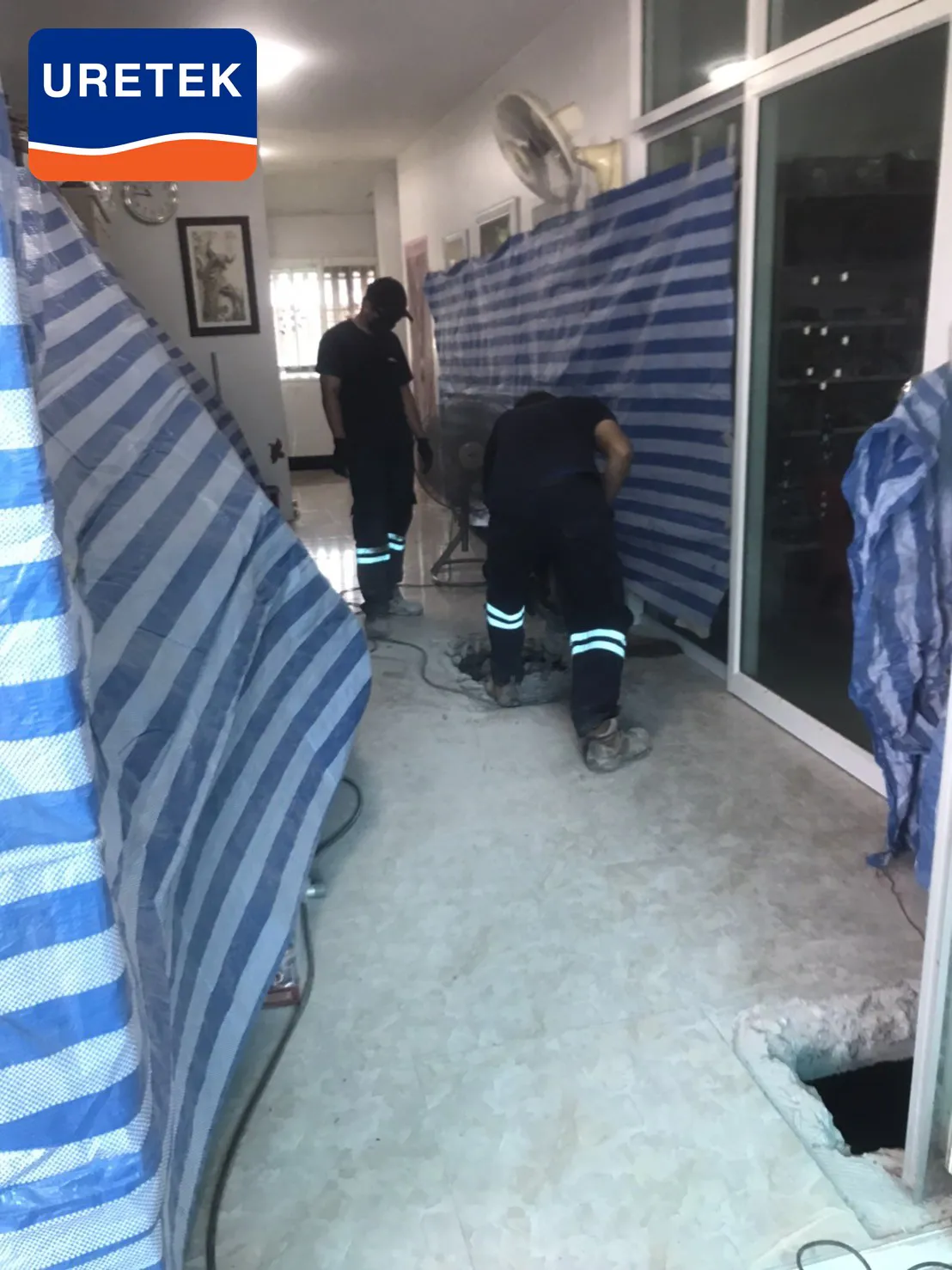 Severely Settled Home, Phetkasem — Full Micropile Underpinning — 29