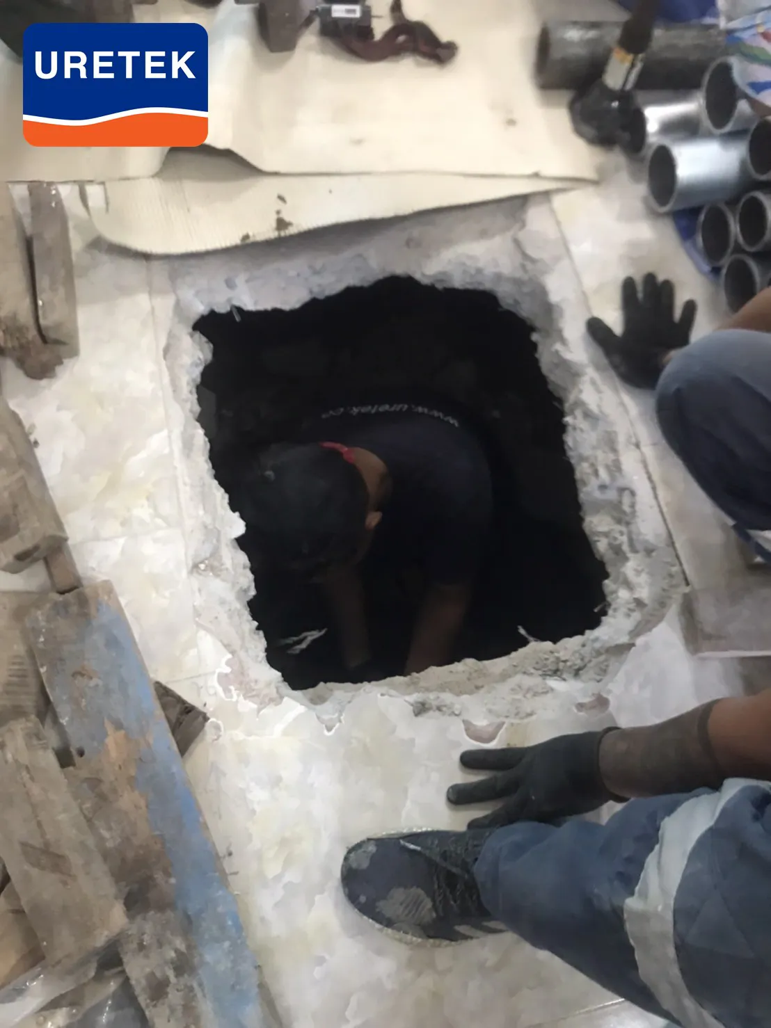 Severely Settled Home, Phetkasem — Full Micropile Underpinning — 31
