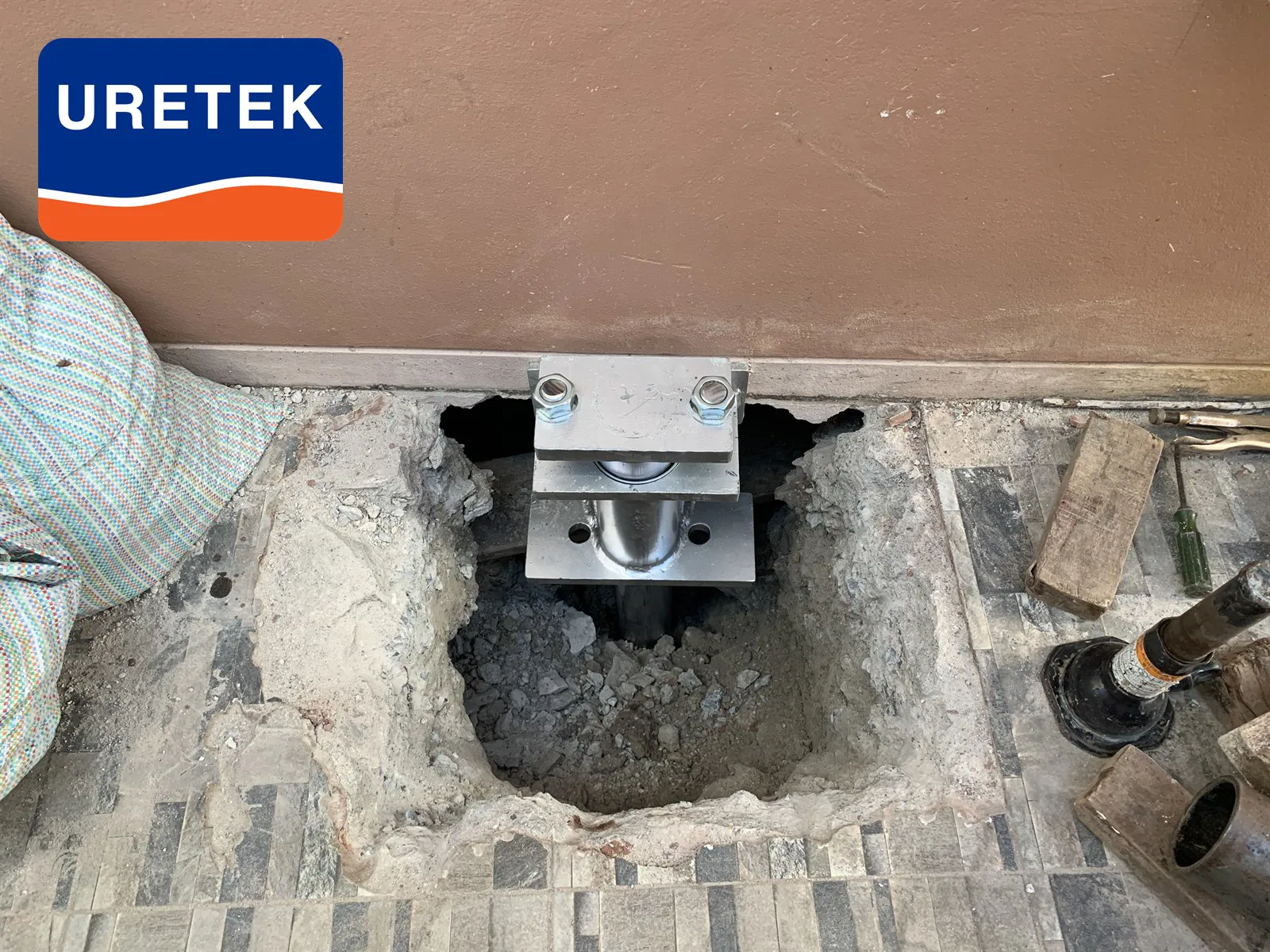 Severely Settled Home, Phetkasem — Full Micropile Underpinning — 32