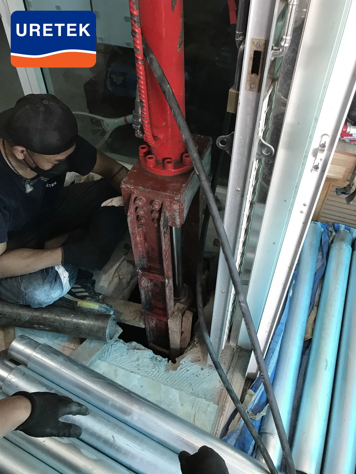 Severely Settled Home, Phetkasem — Full Micropile Underpinning — 34