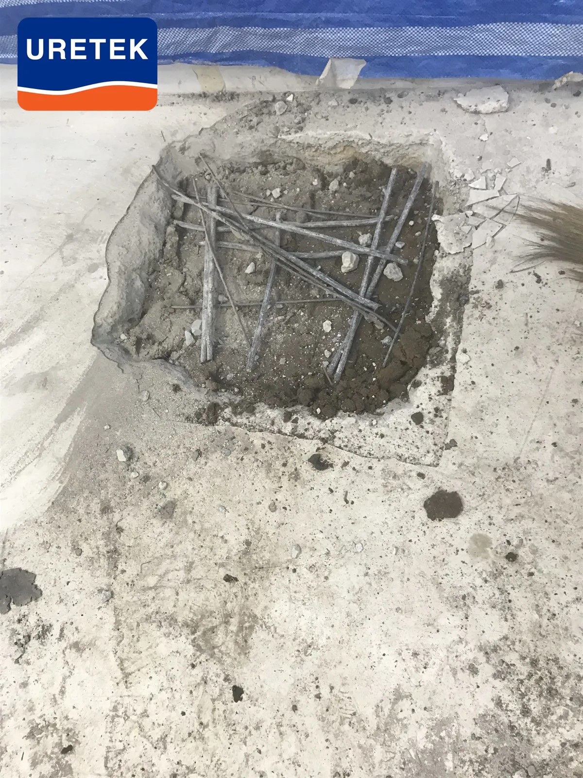Micropile Underpinning at Si Saman — How the Pile Head Ties into the Footing — 14