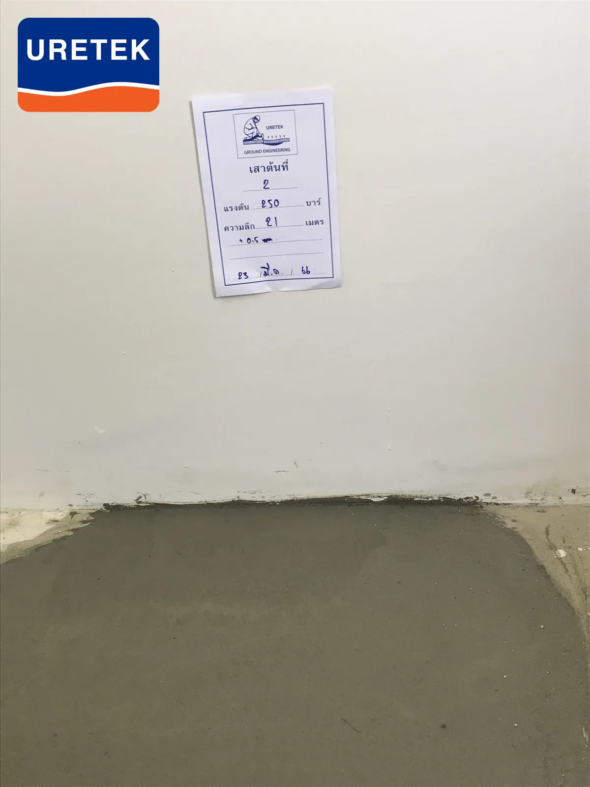 Micropile Underpinning at Si Saman — How the Pile Head Ties into the Footing — 16