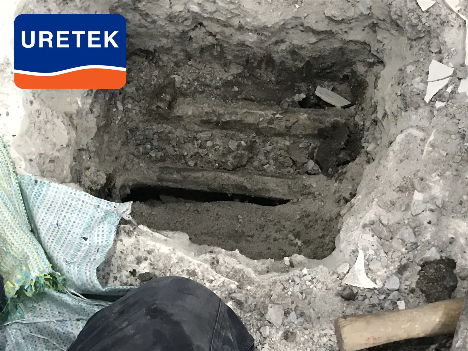 Micropile Underpinning at Si Saman — How the Pile Head Ties into the Footing — 25