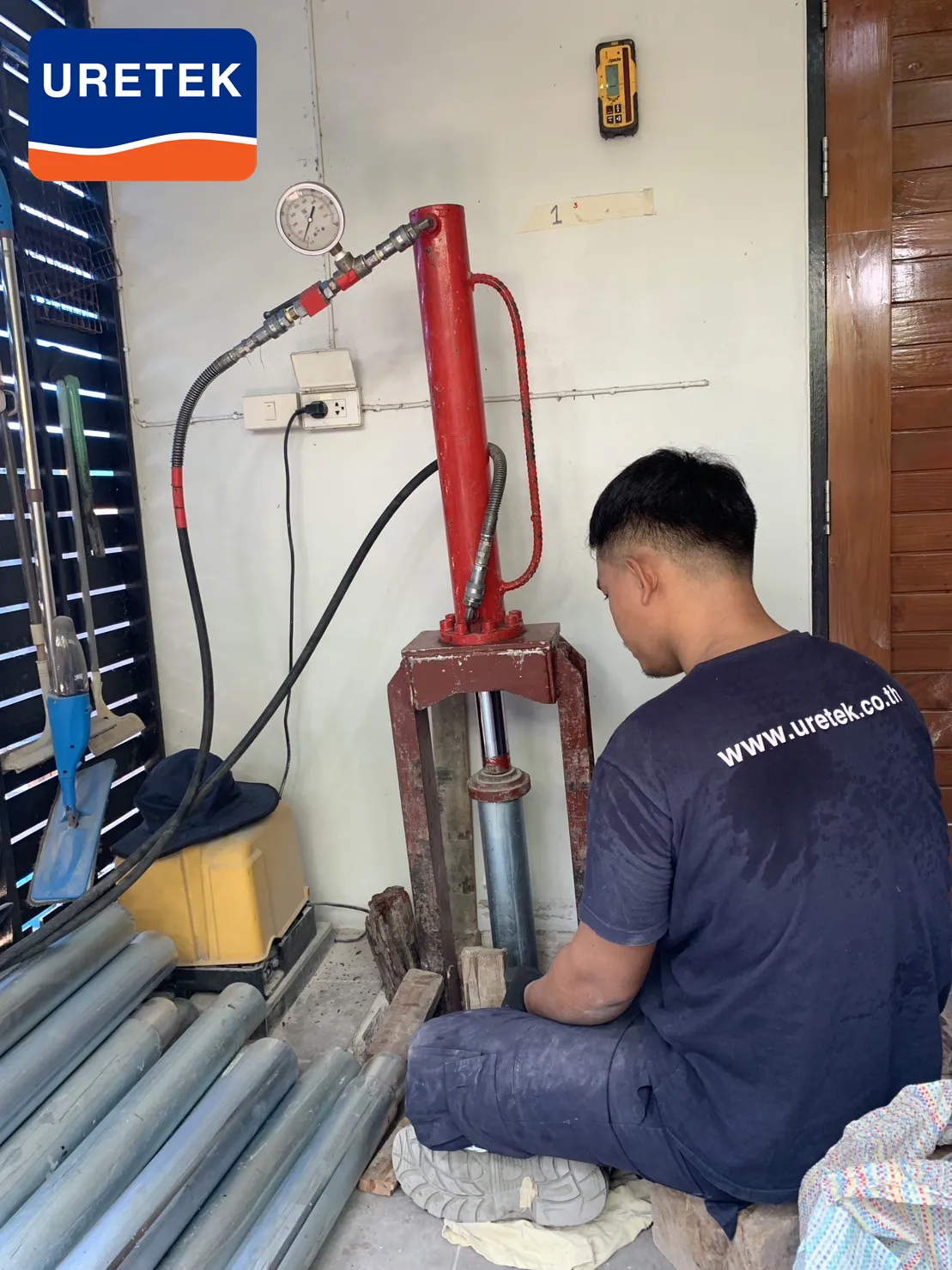 Settled Home on Soft Soil, Sai Mai — Micropiles Driven Deep to Bearing Strata — 13