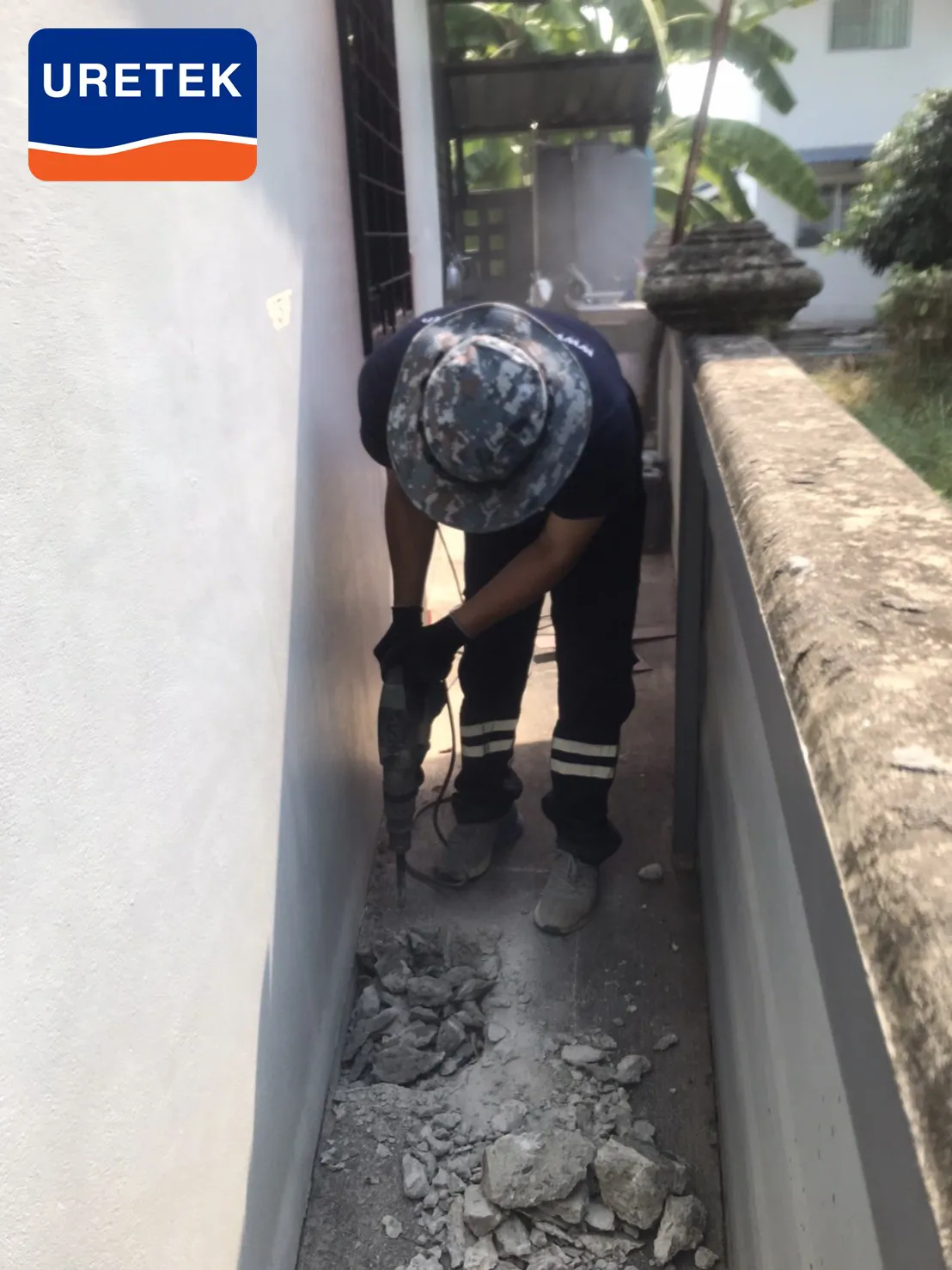 Settled Home on Soft Soil, Sai Mai — Micropiles Driven Deep to Bearing Strata — 25