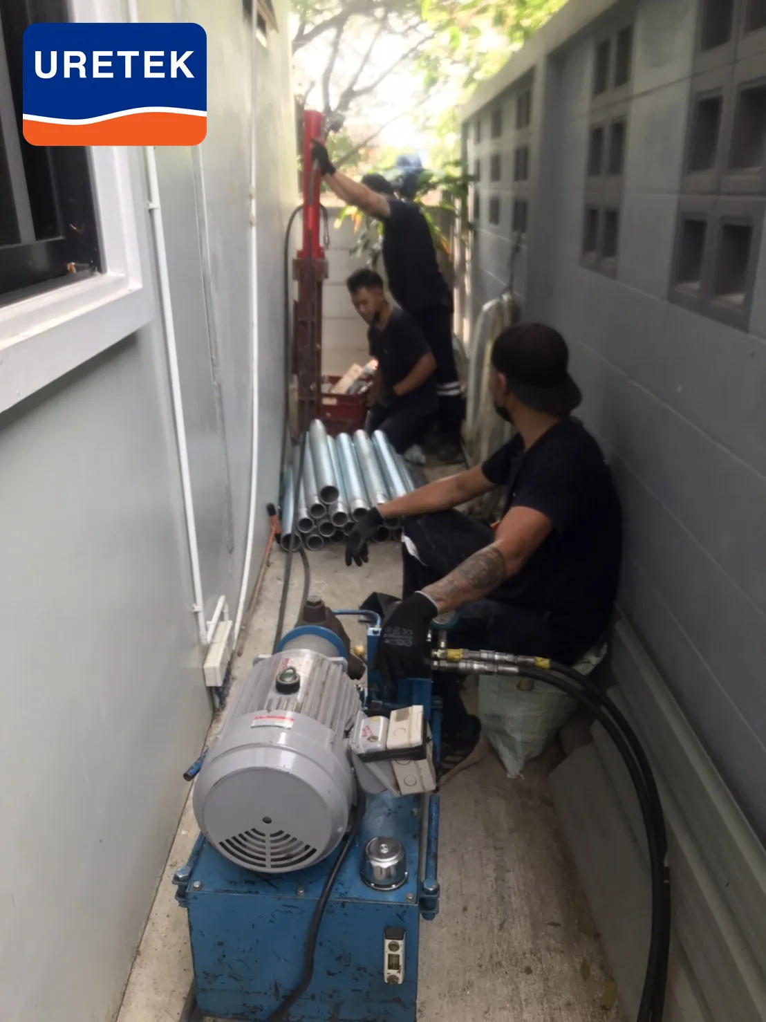 Settled Home on Soft Soil, Sai Mai — Micropiles Driven Deep to Bearing Strata — 26