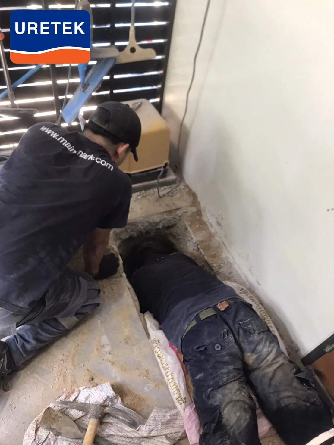 Settled Home on Soft Soil, Sai Mai — Micropiles Driven Deep to Bearing Strata — 35
