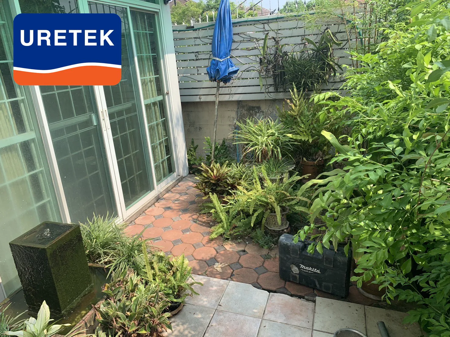 Micropile Underpinning in a Garden Courtyard, Sukhaphiban 5 — Sparing the Plants and Paving — 3