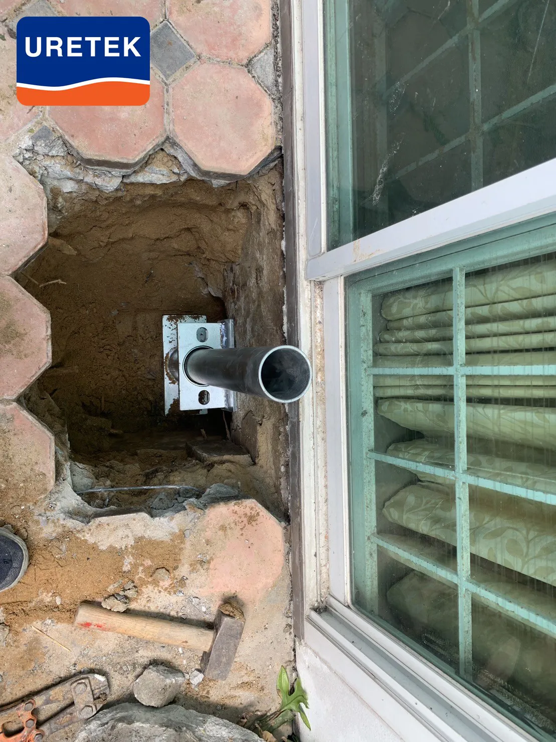 Micropile Underpinning in a Garden Courtyard, Sukhaphiban 5 — Sparing the Plants and Paving — 10