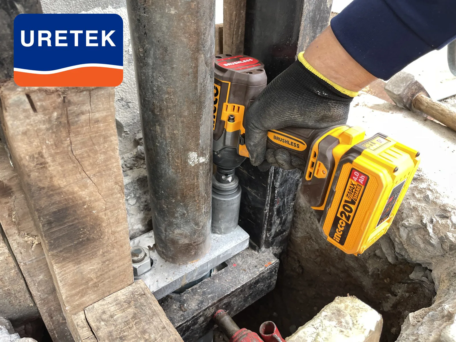Resort Building Underpinning, Pearl's Land Resort Suphanburi, with Micropiles — 15