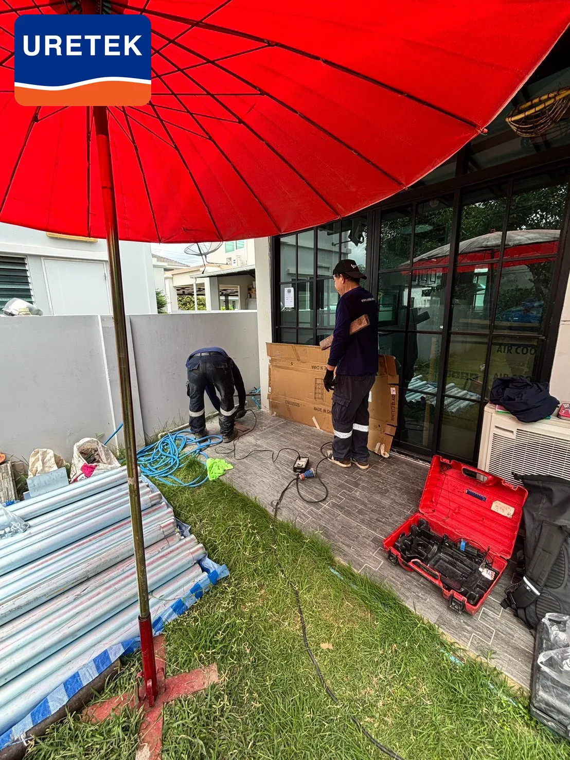 2-Storey House Settlement, Mahachai — 27 m Micropiles, Every Pile Logged — 17