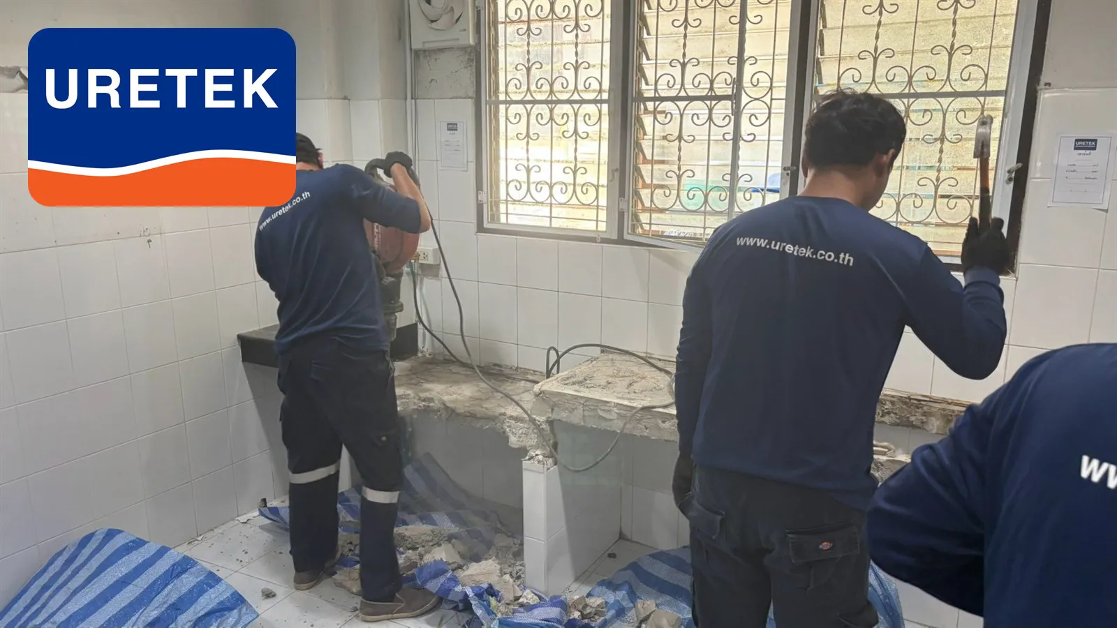 A Settling Rear Extension, Phasi Charoen — 4 Micropiles, Around the Plumbing — 10